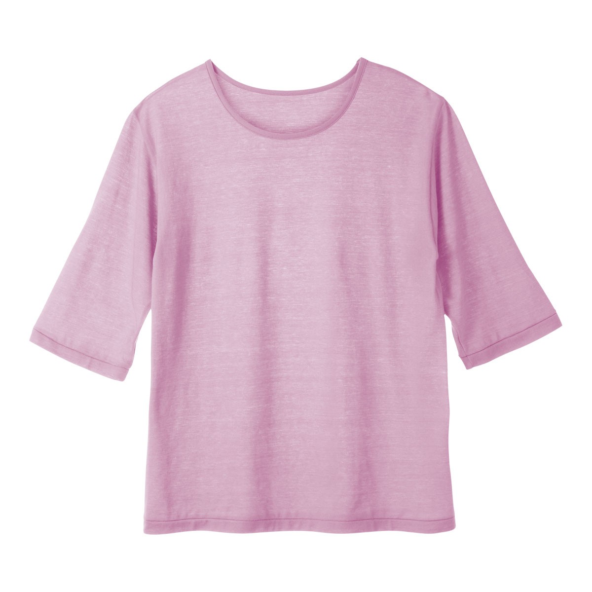 レディース トップス Tシャツ 7分袖 ハイネック 涼しい 接触冷感 吸汗 吸湿 日本製 M~L LL~3L ブルー サクラ ラベンダー セット 3色組  ひんやり涼... レディース トップス Tシャツ 7分袖 ハイネック 涼しい 接触冷感