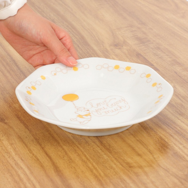 Disney（ディズニー） プーさん 食器 八角 チャーハン皿 中華料理 食洗