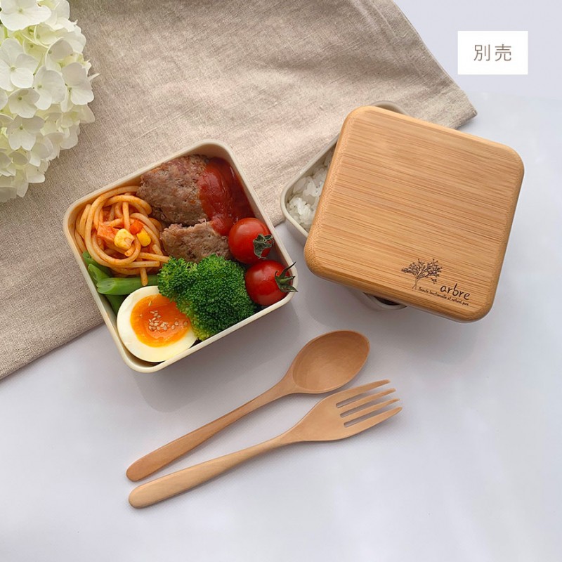カトラリーセット スプーン フォーク セット 天然木 弁当用 弁当