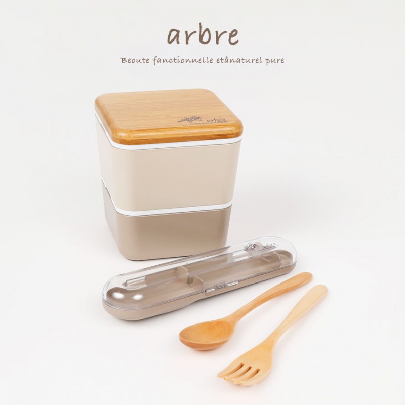 スプーン＆フォーク 木製お弁当箱 カトラリーセット スプーン フォーク セット 天然木 弁当用 弁当箱