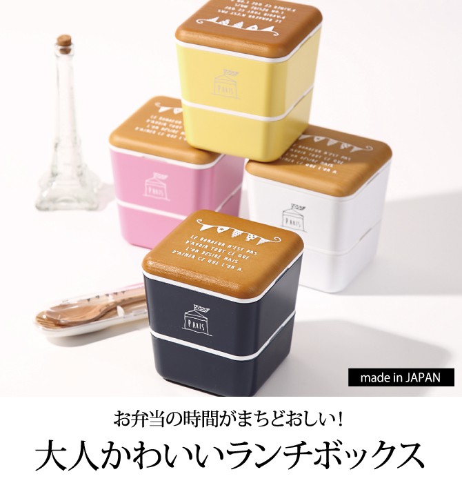 ランチボックスセット 通販 弁当箱 2段 箸 お弁当箱 レディース