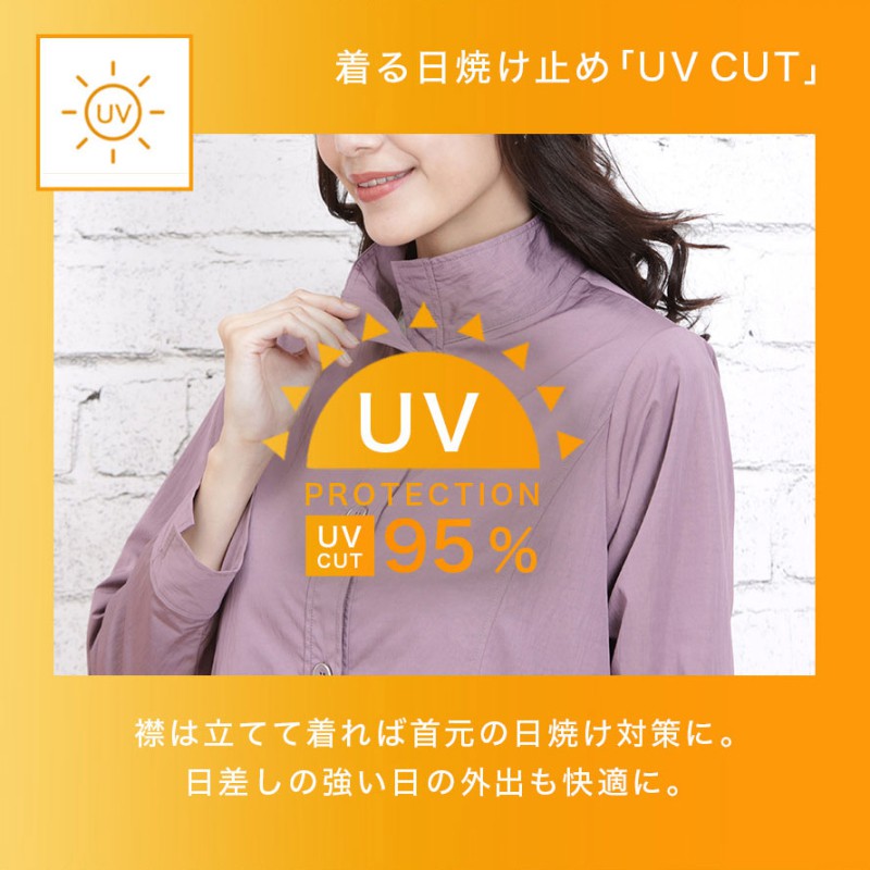 はっ水 UVカット ジャケット レディース ミセス 春 コート 薄手 M L LL