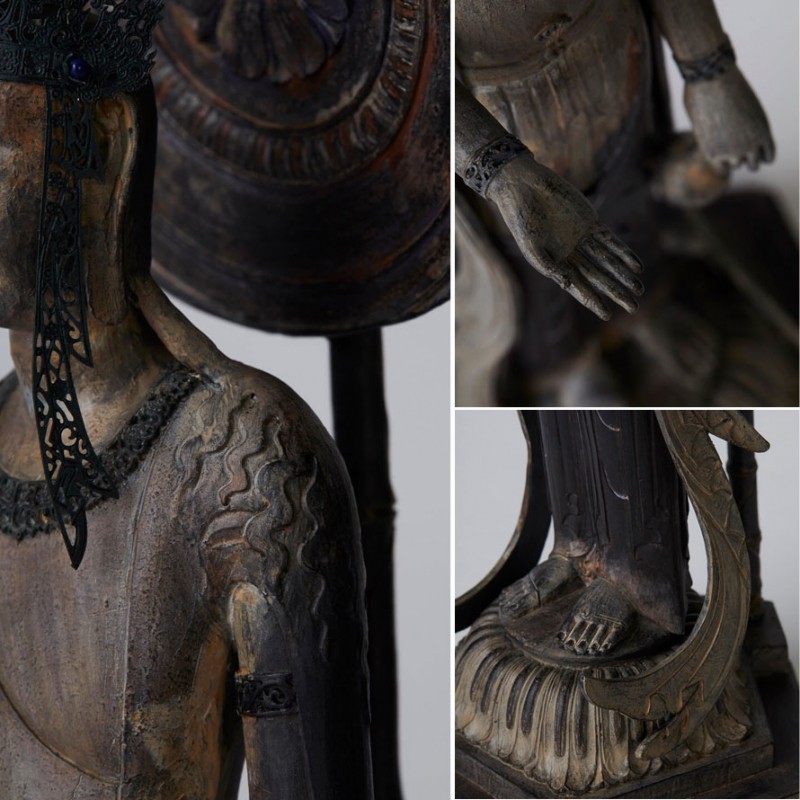 仏像 百済観音 観音様 仏教 インテリア仏像 仏像アート 仏像フィギュア