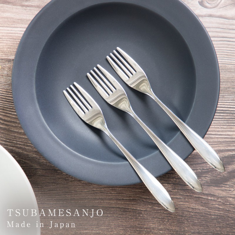 オークス（AUX） 燕三条 フォーク 3本組 セット ステンレス パスタ