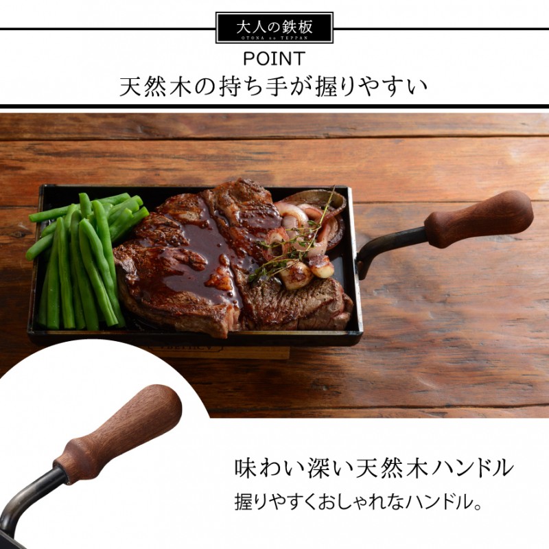 燕三条 フライパン 大人の鉄板 鉄板小 鉄板焼き 蓋つき 日本製 鉄板