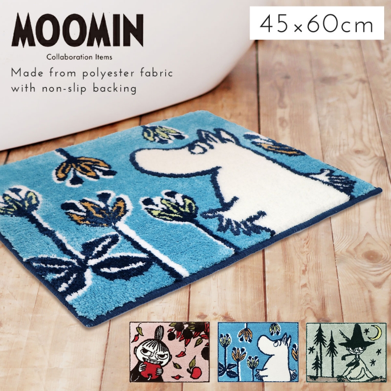 バスマット 45×60cm ムーミン MOOMIN ミイ スナフキン グッズ 北欧 お風呂マット バスルーム おしゃれ ふわふわ 滑り止め ムーミン  バスマット :179715333:ココチのくらし雑貨店 - 通販 - Yahoo!ショッピング