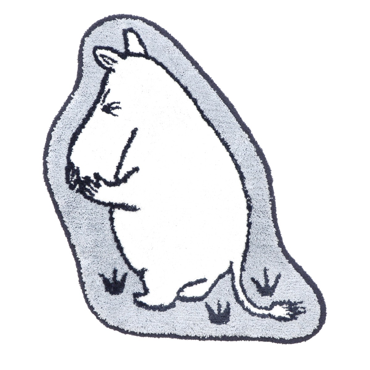 ミニラグ 玄関マット ムーミン 北欧 おしゃれ マイクロファイバー ラグ ふわふわ ミニ 小さめ 玄関 ムーミン アクセントマット こっち向いて |  | 01