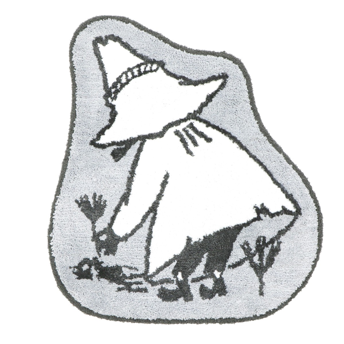 ミニラグ 玄関マット ムーミン 北欧 おしゃれ マイクロファイバー ラグ ふわふわ ミニ 小さめ 玄関 ムーミン アクセントマット こっち向いて |  | 03