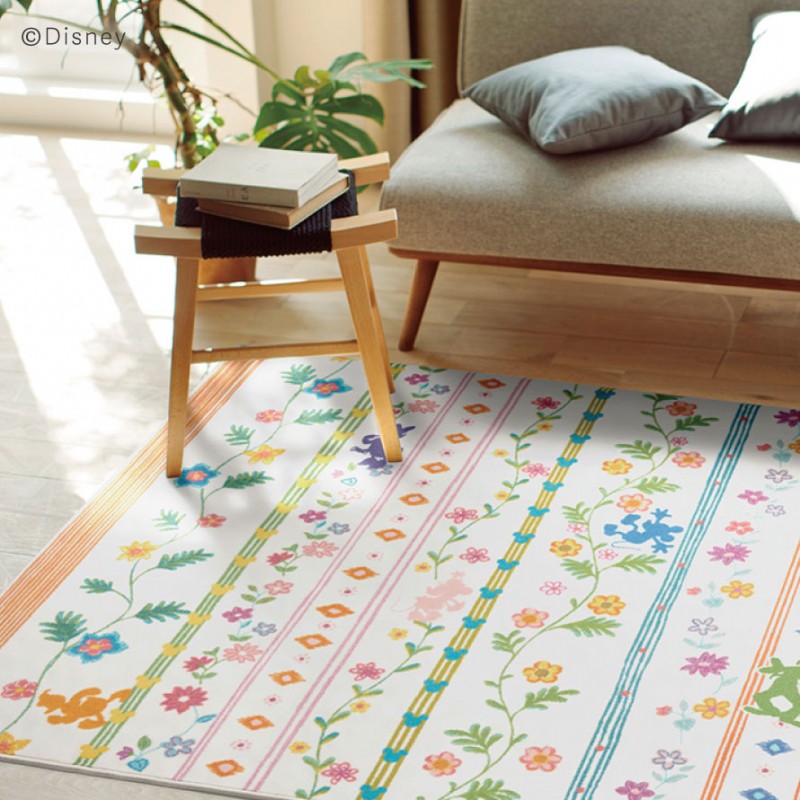 スミノエ ディズニー ラグ カーペット マット 140×200cm Mickey