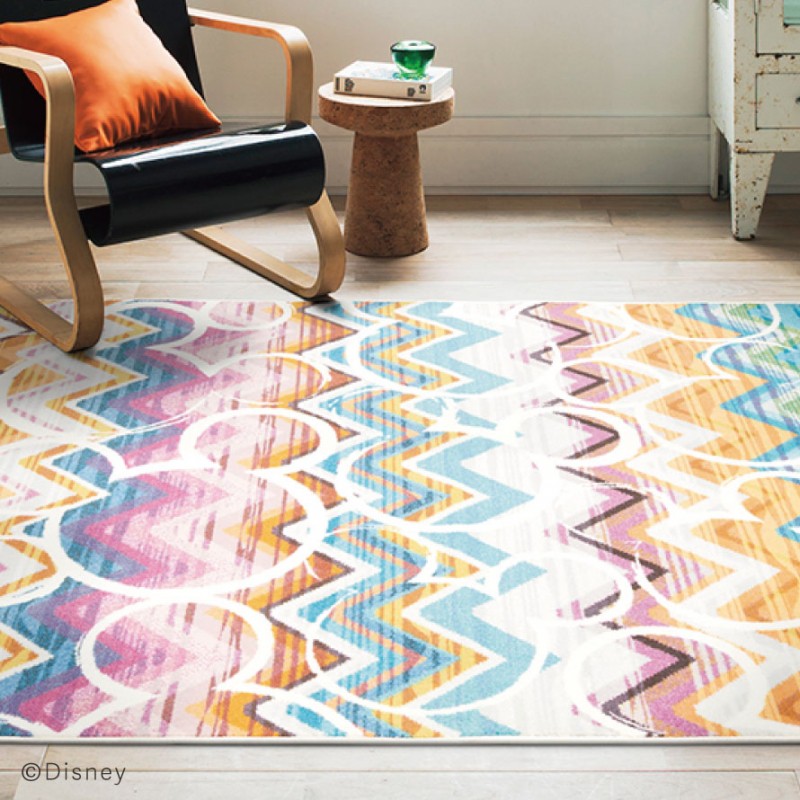 スミノエ ディズニー ラグ カーペット マット 140×200cm Mickey