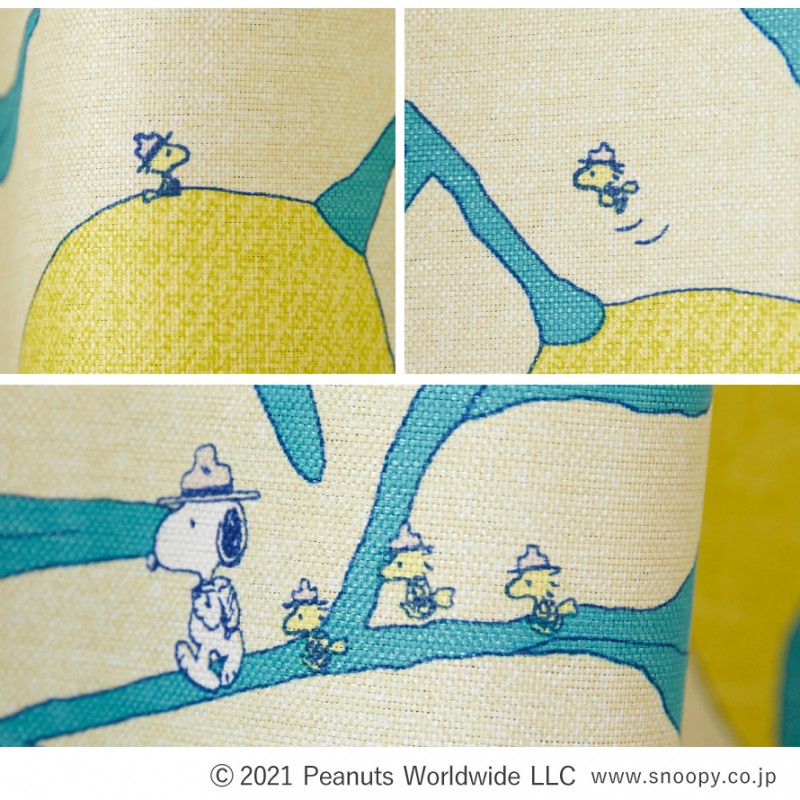 新品未使用　スミノエ　SNOOPY カーテン　2枚組 スミノエ スヌーピー カーテン 遮光 2級 100×200cm スヌーピー