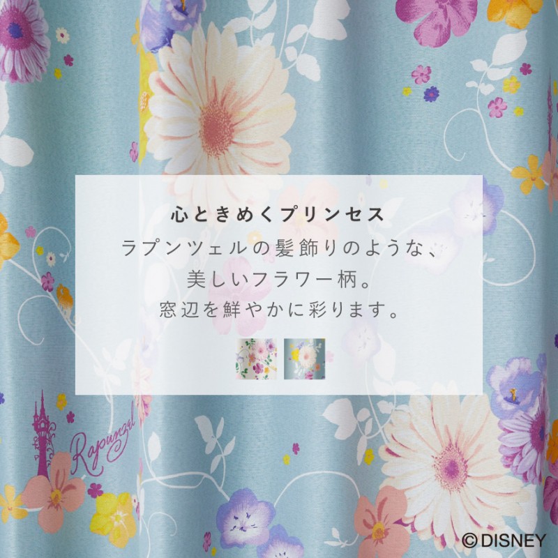 スミノエ カーテン ディズニー 遮光 1級 1級遮光 100×135cm