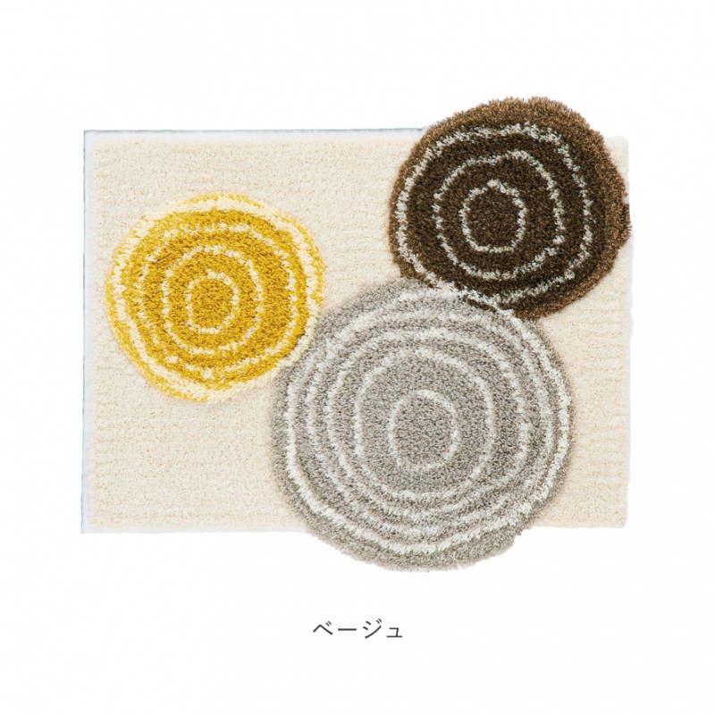 スミノエ ディズニー 玄関マット 60×70cm Mickey ミッキー リング