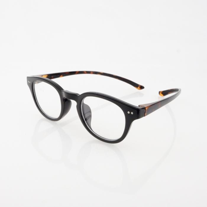 首掛け 度付きメガネ 老眼鏡 セミオーダー おしゃれ ウェリントン 女性