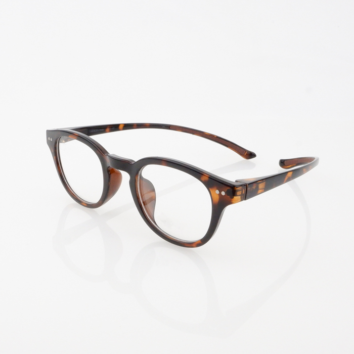 首掛け 度付きメガネ 老眼鏡 セミオーダー おしゃれ ウェリントン 女性