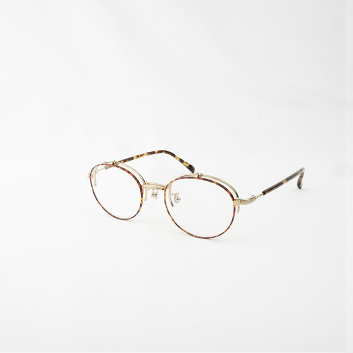 跳ね上げ式 若見え 度付きメガネ レンズセット フリップアップ 眼鏡 度