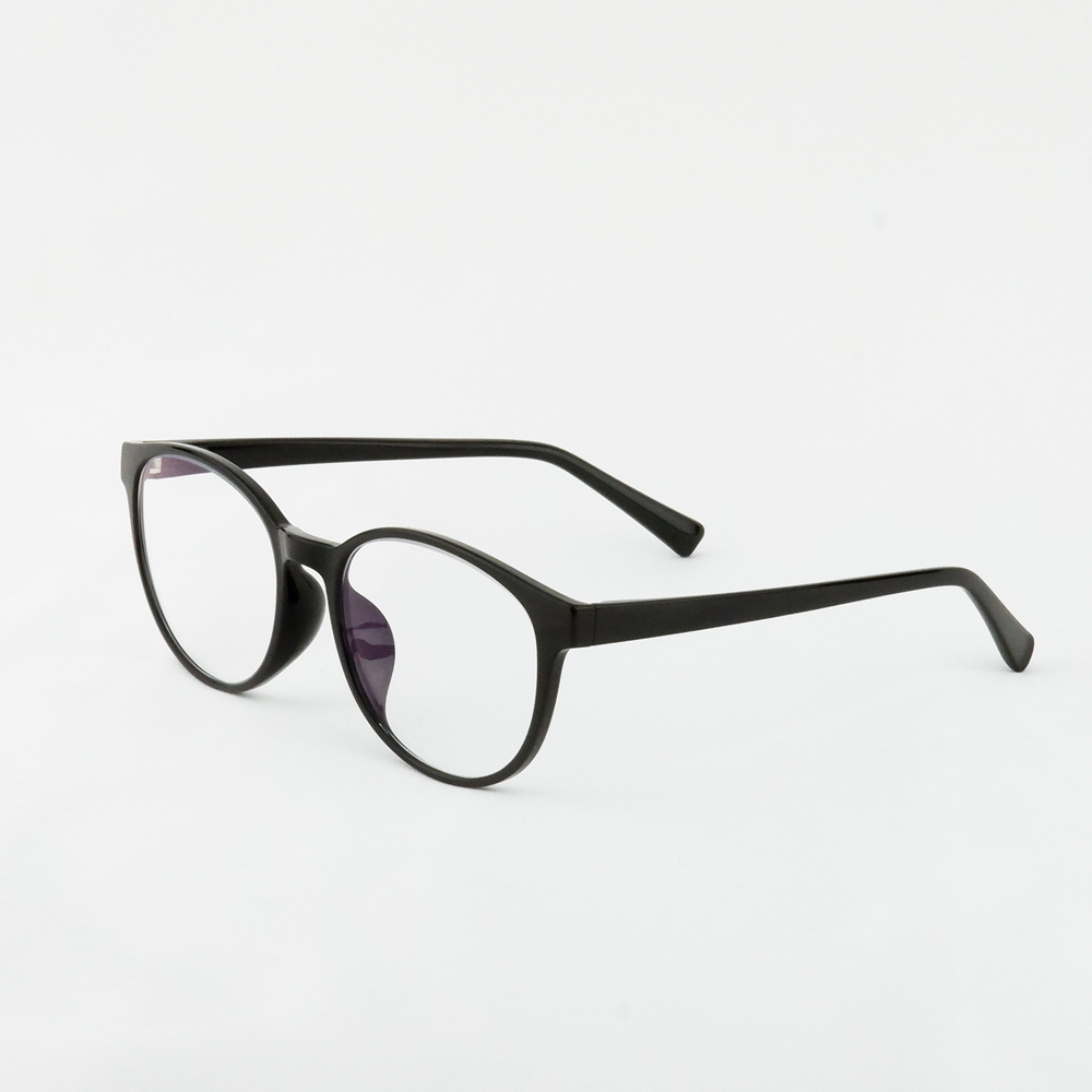 【中顔面短縮メガネ】TR9214 ボストン型 度付き対応 ぽっちゃり 大きいサイズ メガネ 55サイズ レディース 軽量 TR90 すっぴん チークカラー 小顔見え 韓国風 |  | 01