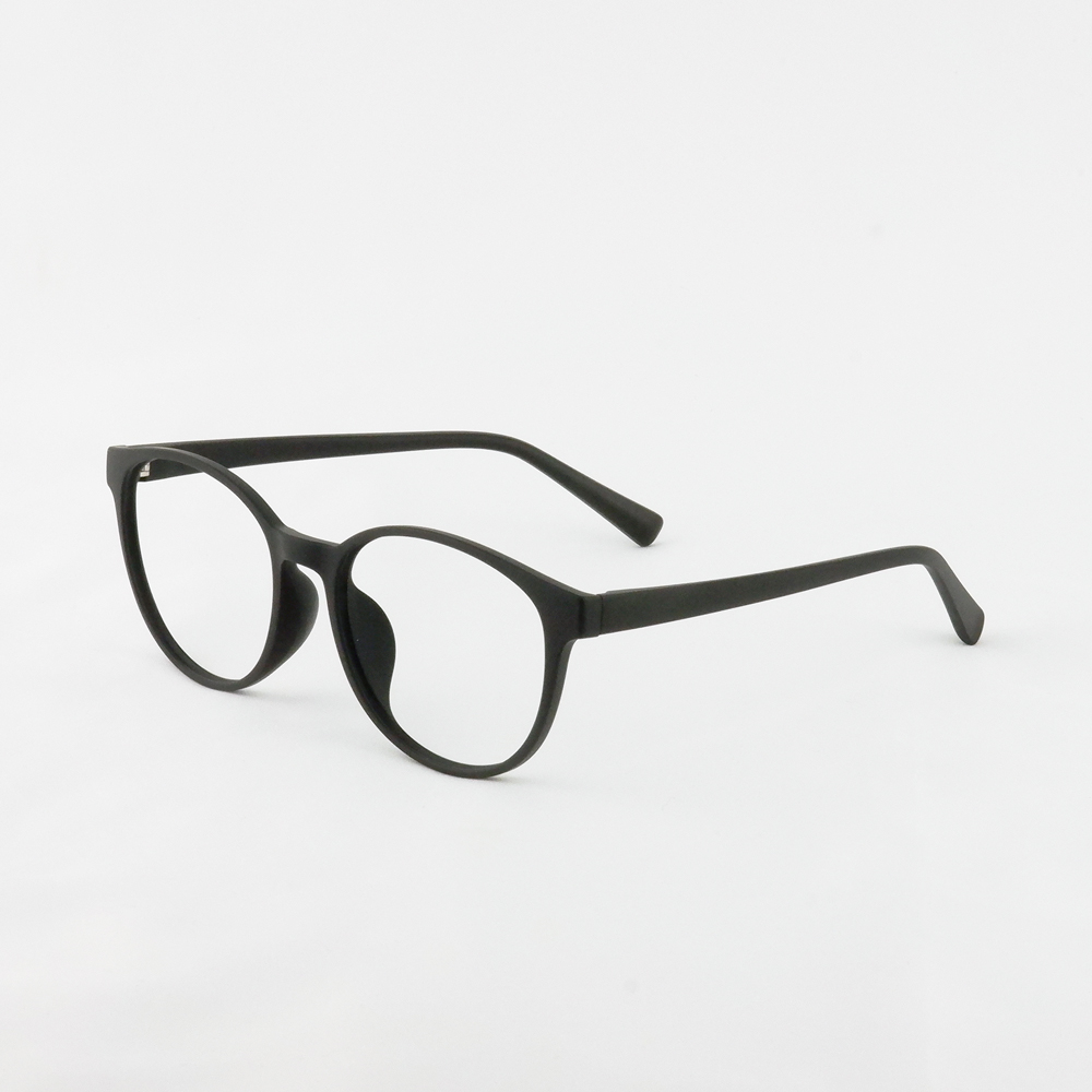 【中顔面短縮メガネ】TR9214 ボストン型 度付き対応 ぽっちゃり 大きいサイズ メガネ 55サイズ レディース 軽量 TR90 すっぴん チークカラー 小顔見え 韓国風 |  | 05