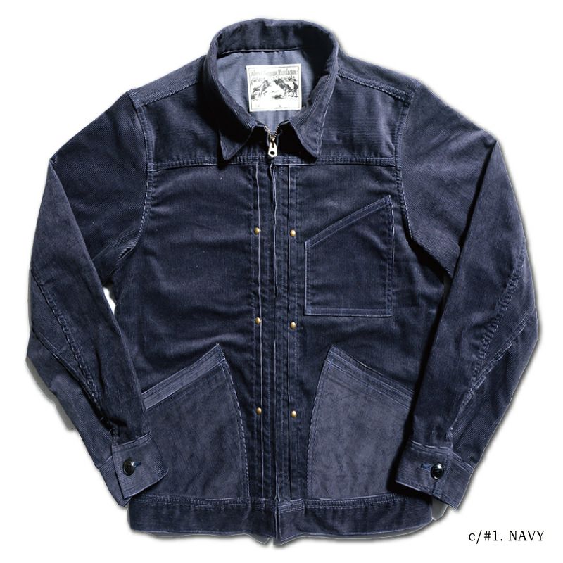 DELUXEWARE 81C CORD JACKET デラックスウエアジャケット