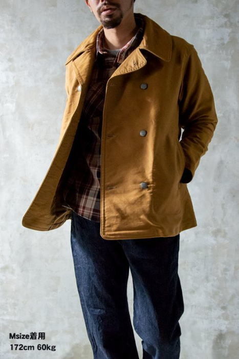 DELUXE WARE /デラックスウエア/アウターコート/Pコート/美品 DELUXEWARE（デラックスウエア） ミドルピーコート ジャケット NAVAL