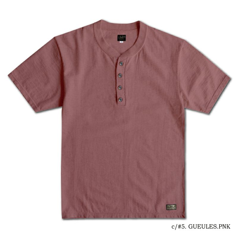 DELUXEWARE（デラックスウエア） SPINNER-PK-Tシャツ-WORKER HENLY