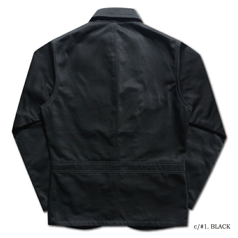 DELUXEWARE（デラックスウエア） TICK.BLK BK 10's SACK JACKT.BLK