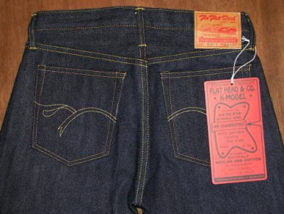 The Flat Head（フラッドヘッド） K011-コットンケブラーデニムタイト