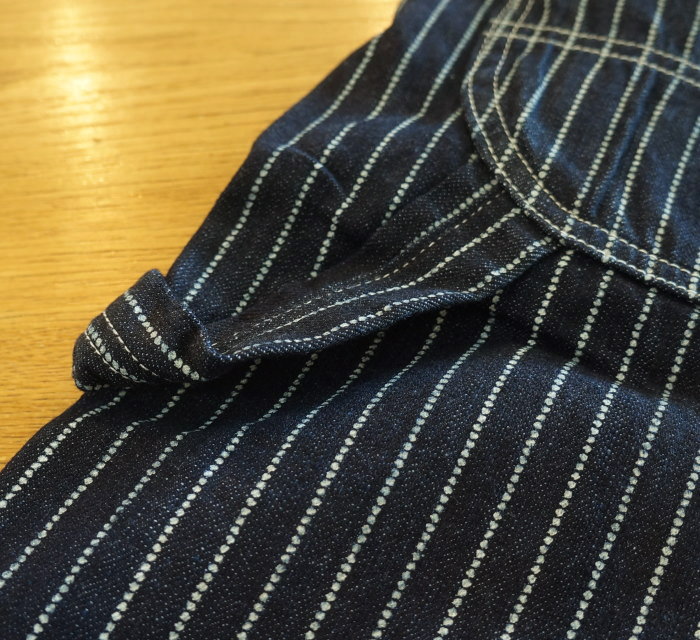 【日本製】オールドフラットヘッド デニム ウォバッシュ オーバーオール 10oz ウォバッシュデニム オーバーオール FN-PA-DO702 | THE FLAT HEAD