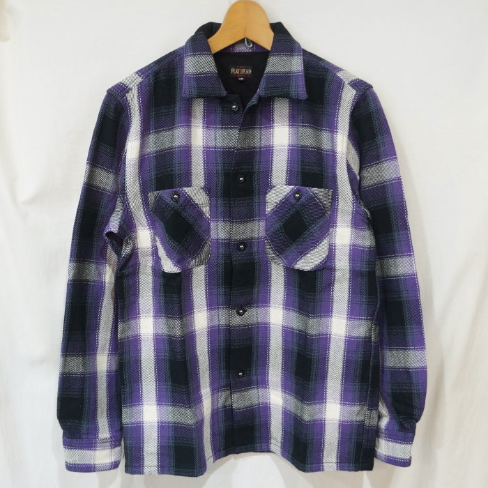 FN-SNR-012L チェックフランネルシャツ012L FNSNR012L FLATHEAD フラットヘッドシャツ CHECK FLANNEL SHIRT