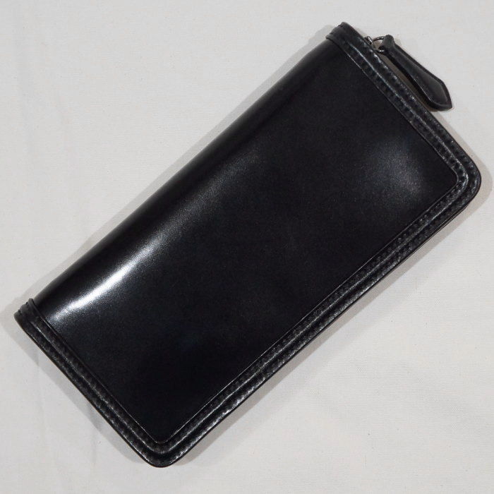 The Flat Head（フラッドヘッド） FN-WLZ1-3Z-BK-手縫いコードバン