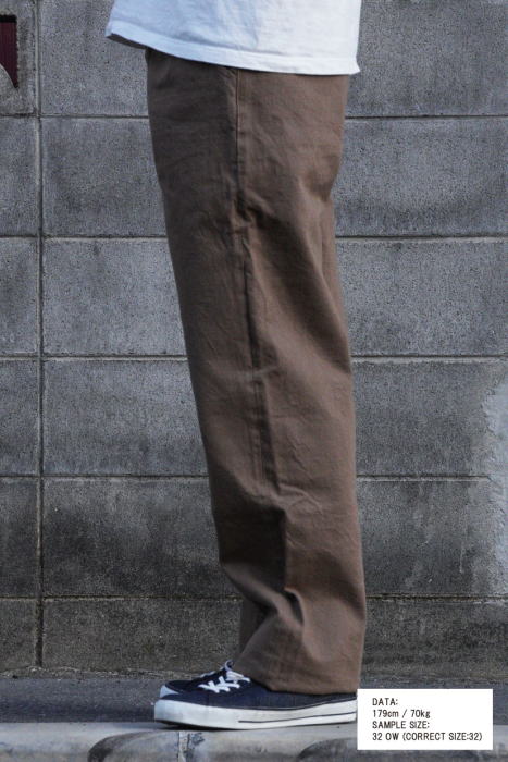 SJ48CP-KK-ヘビィーチノワイドトラウザーズ-SAMURAIJEANS-サムライジーンズデニムジーンズ SAMURAIJEANS 予めご了承ください