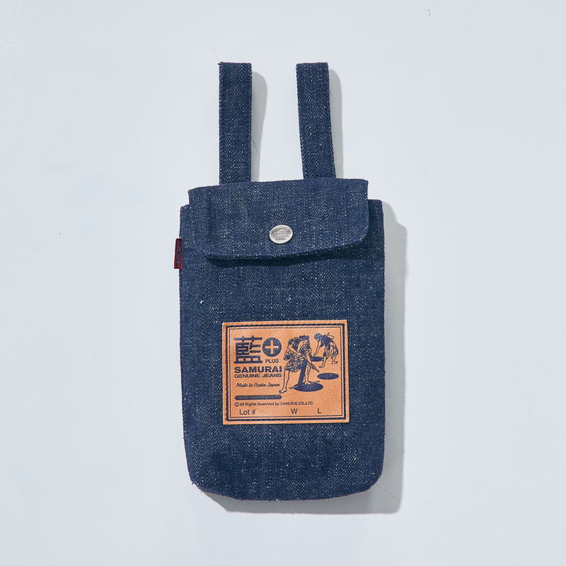 SAMURAI JEANS デニム製スマホケース サムライジーンズ SJSPC24-AI デニムスマホケースAI SJSPC24AI