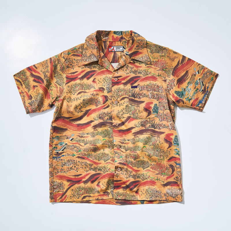 サムライジーンズ 着物 織物 和柄シャツ(長袖) メンズM SHIRT | SAMURAI JEANS ONLINE STORE