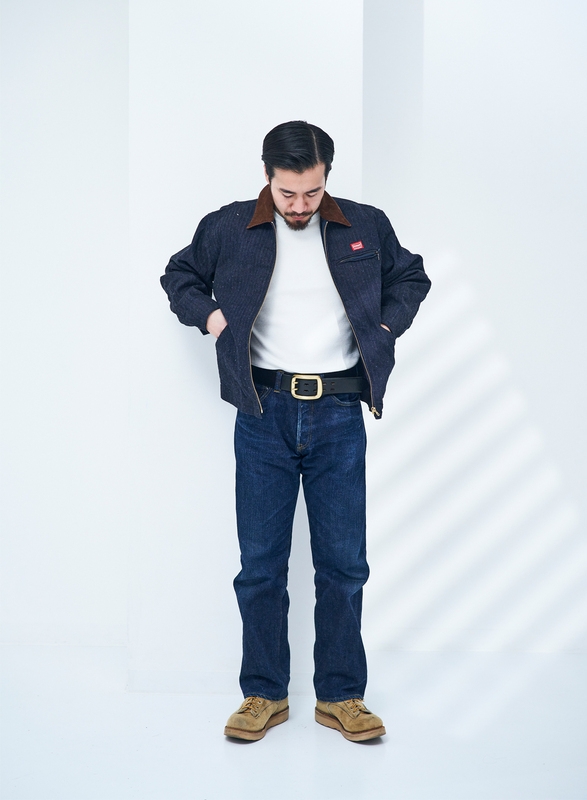 サムライジーンズ SWCDJ24-HB ヘリンボーンデトロイトジャケット