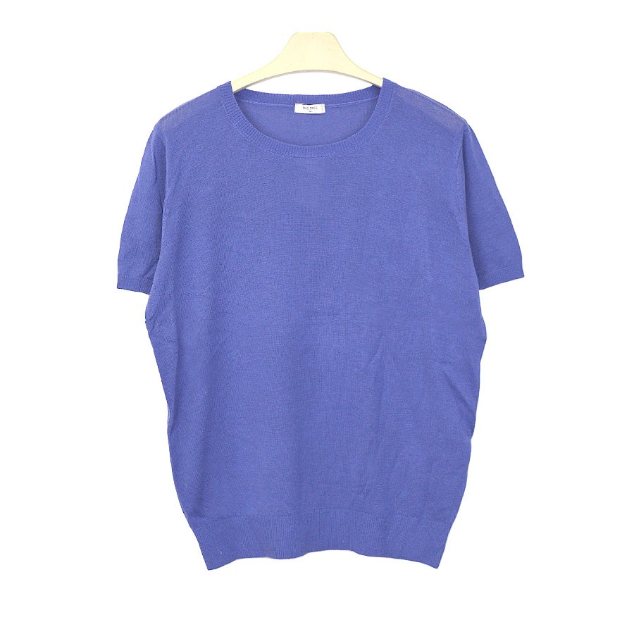 ニット カットソー 春 春物 春コーデ ニットソー 薄手 半袖 レディース