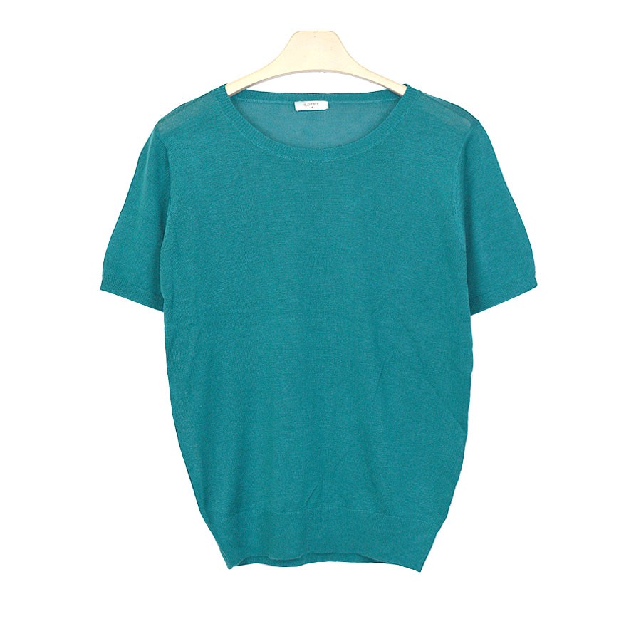 ニット カットソー 春 春物 春コーデ ニットソー 薄手 半袖 レディース