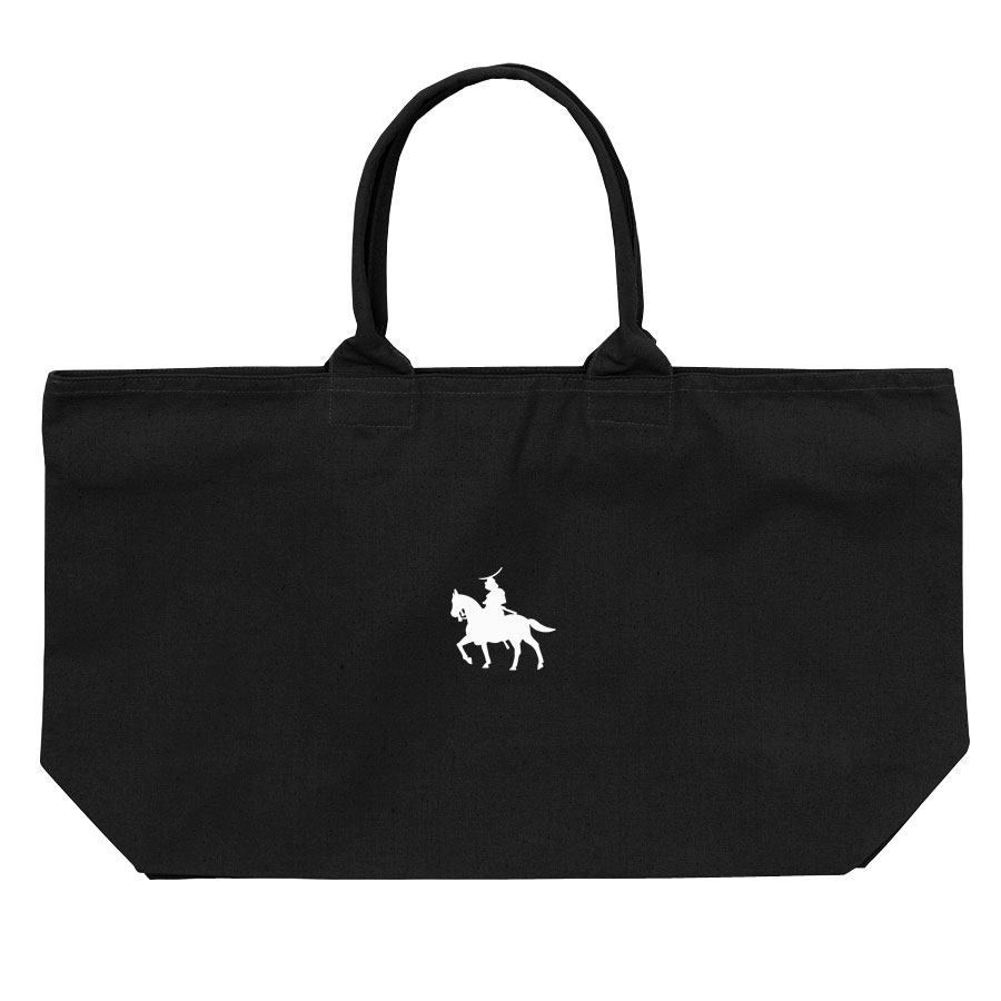 トートバッグ 政宗 仙台藩 伊達政宗 騎馬像 キャンバス ビッグ BIG