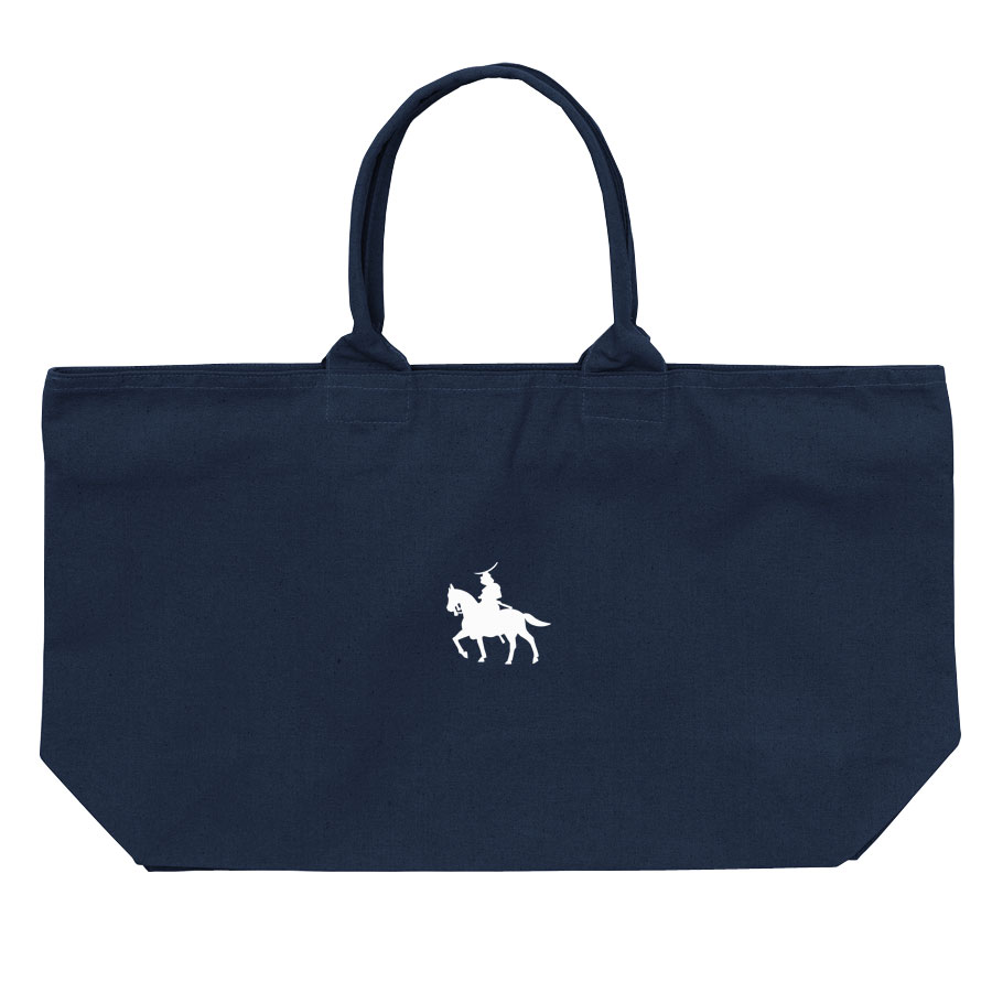 トートバッグ 政宗 仙台藩 伊達政宗 騎馬像 キャンバス ビッグ BIG