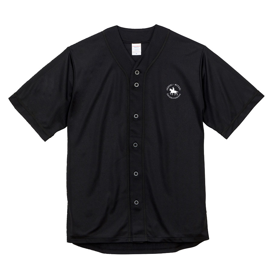 ベースボールシャツ ダンス衣装 伊達政宗 プリント ストリート 大きい