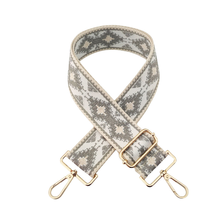 ショルダーストラップ 刺繍 太め 幅広 ショルダーベルト スマホ バッグ