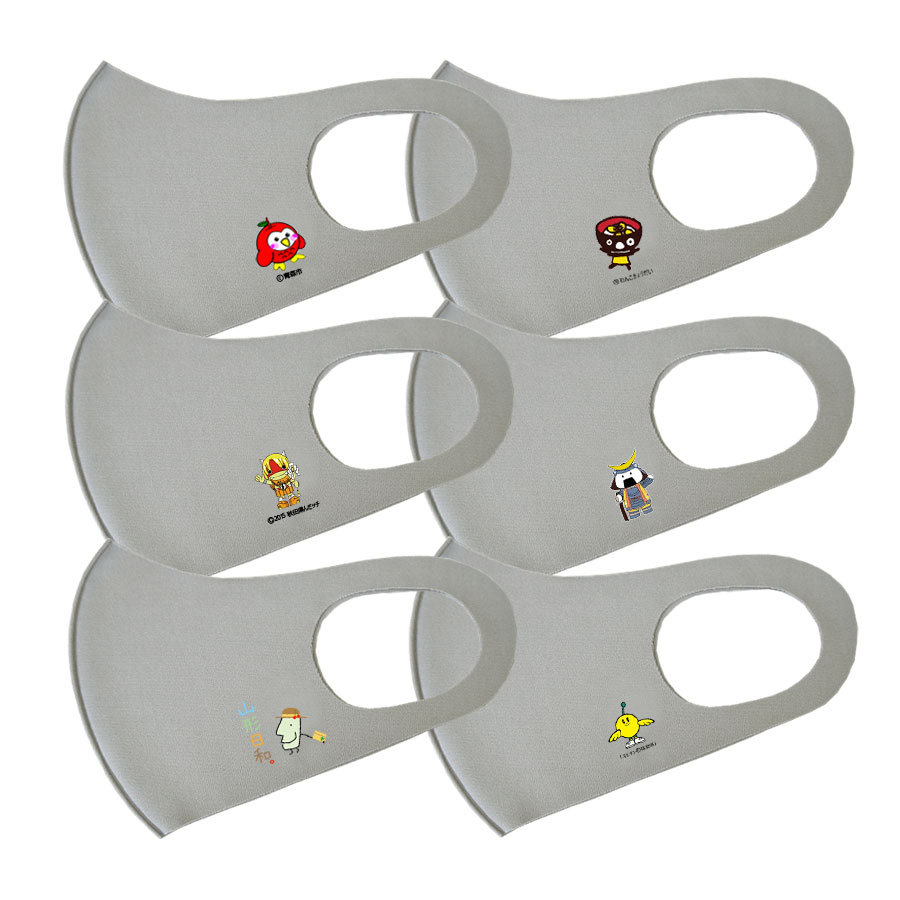 マスク おしゃれ おしゃれマスク ご当地 東北 6枚セット 洗える 洗える