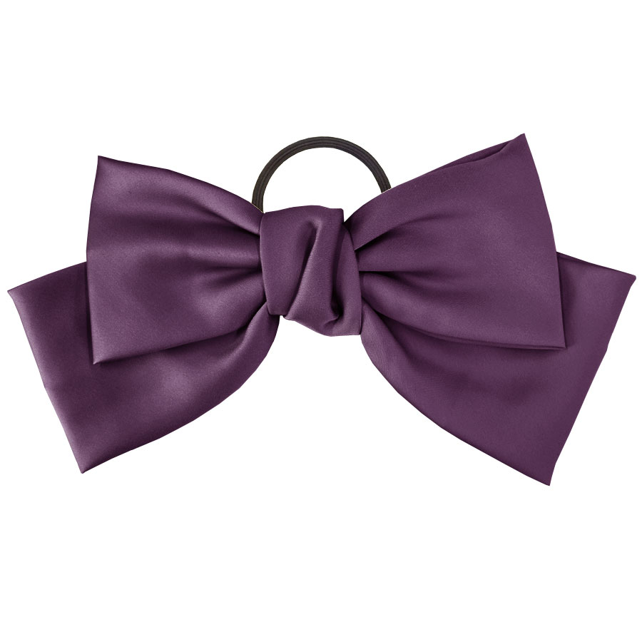 ヘアゴム ヘアフック ヘアポニー ポニーフック おしゃれ リボン ビッグ 子供 ヘアアクセサリー 黒 大きめ サテン 髪飾り 髪留め 和装 卒業式 入学式 結婚式 |  | 04