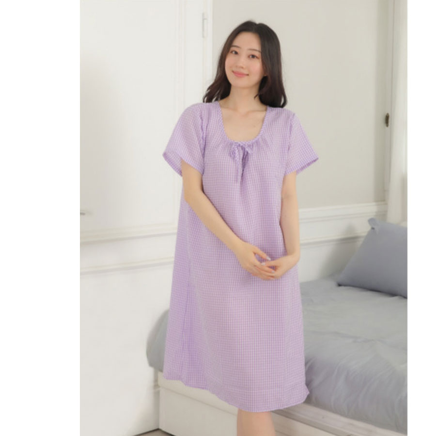 パジャマ ルームウェア ナイトウェア 夏 レディース ワンピース