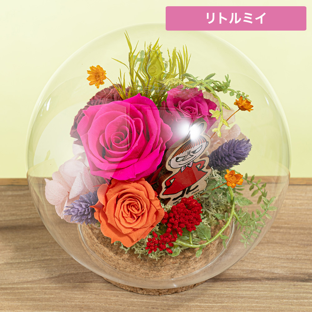 MOOMIN（ムーミン） プリザーブドフラワー 花 ギフト 選べる7種