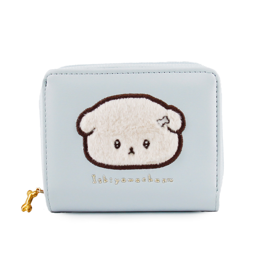 かわいいキャラクター ミニ財布 いしよわちゃん 二つ折り財布 レディース 財布 コンパクト財布 ミニ