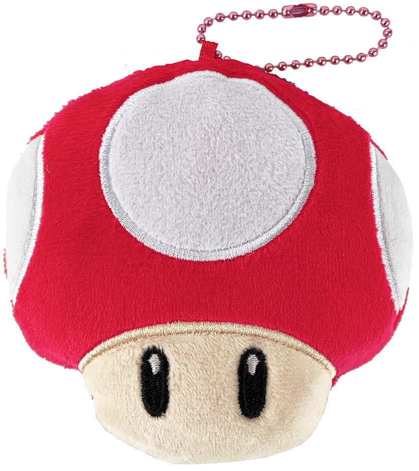 Yahoo! Yahoo!ショッピング(ヤフー ショッピング)スーパーマリオ ダイカットコインケース キノコ 財布 グッズ ぬいぐるみストラップ 小銭入れ MBS-691 [M便 1/1][ゆうパケット可]