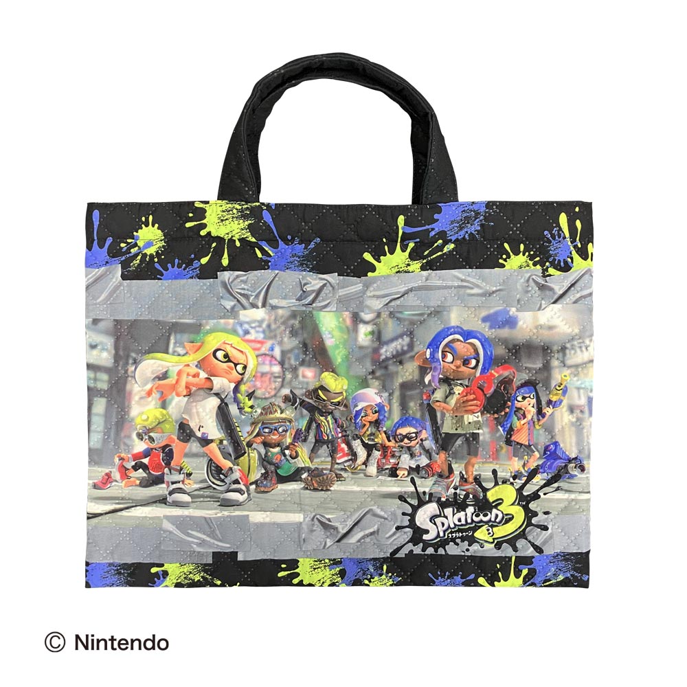 任天堂（Nintendo） スプラトゥーン3 レッスンバッグ（キルト）学童 