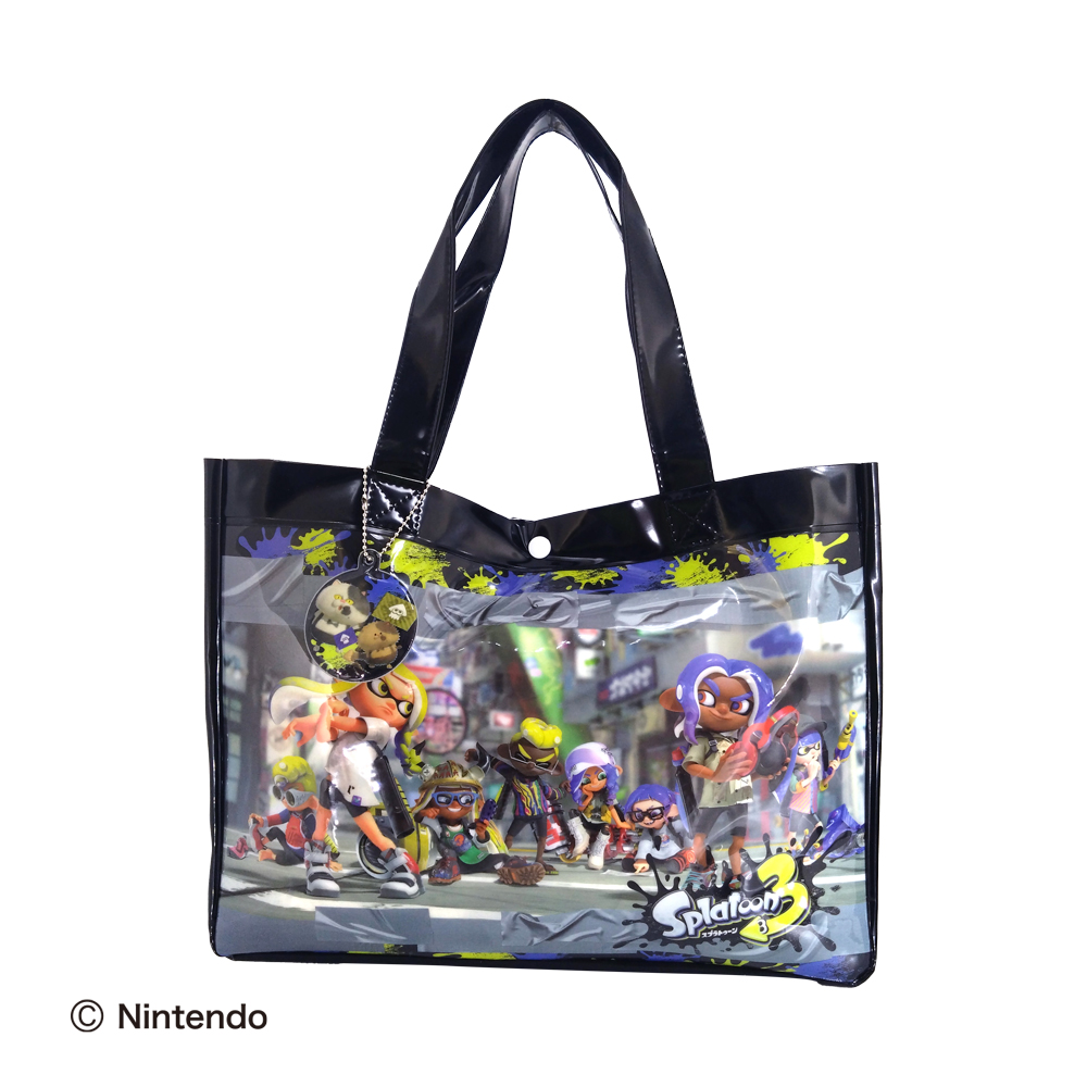 スプラトゥーン ニンテンドー 限定バッグ ビニールリュックサック スプラトゥーン ニンテンドー 限定バッグ ビニールリュック
