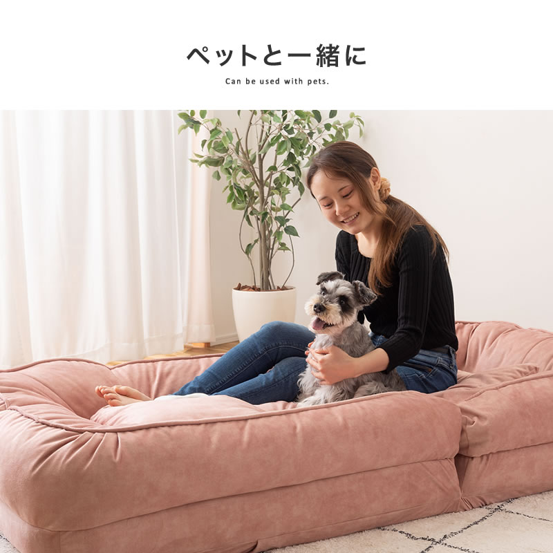 ソファー 1人掛け ゆったり ソファーベッド 一人掛け コンパクト 座椅子 フロアソファ リクライニング 引っ〓きに強い 防水 ペットに強い リビング 新生活