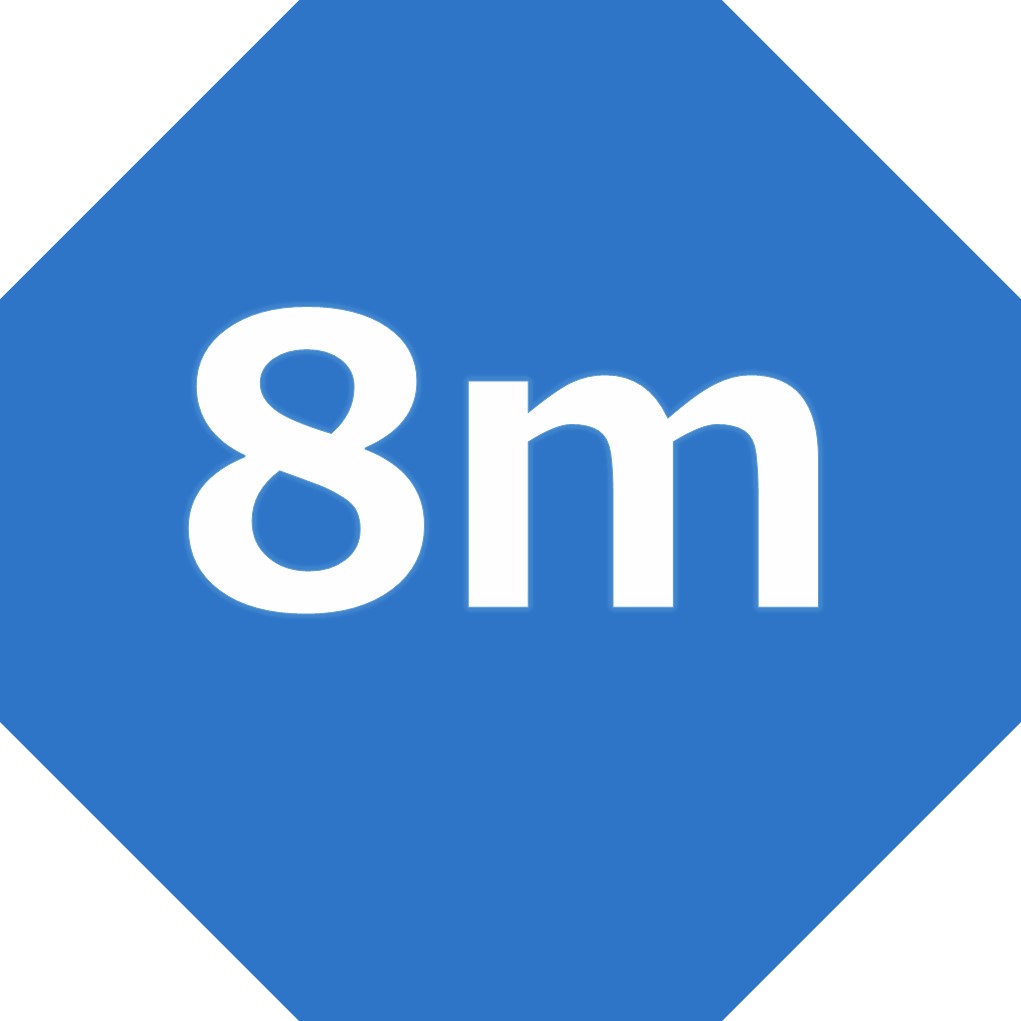 8m